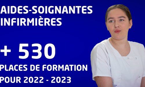 La Région va créer 530 places de formation pour les aides-soignants et infirmiers pour 2022-2023