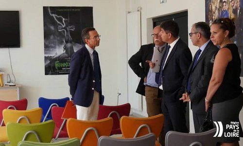 Rentrée 2016. Bruno Retailleau visite le lycée Notre Dame du Roc