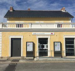 Gare du Pouliguen par beau temps